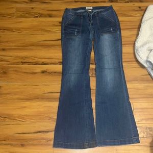 Mudd wide leg jeans size 5